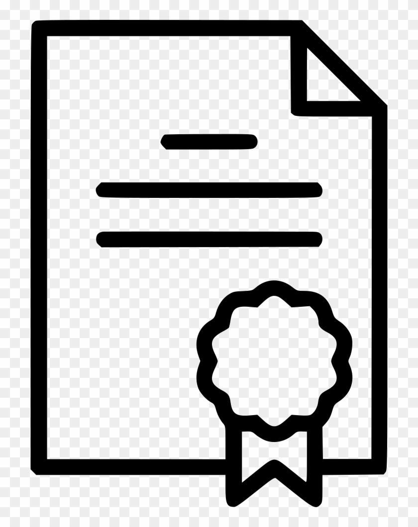 Clip Art Library Library License Agreement File Paper - License Icon 