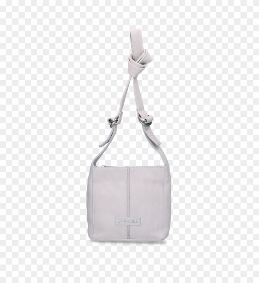 Shoulderbag Waxed Grain Leather Off White - Shoulder Bag, HD Png ...