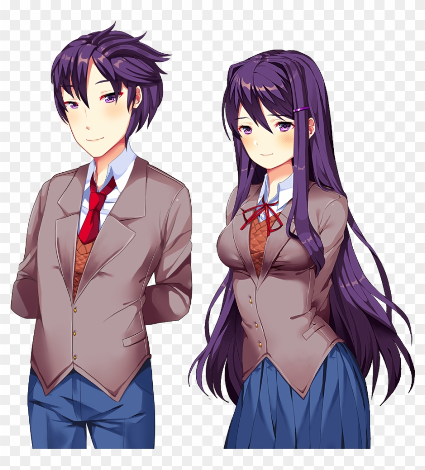 Doki Doki Literature Club Yuri Death Png Download Transparent Png 885x936 1938866 Pngfind