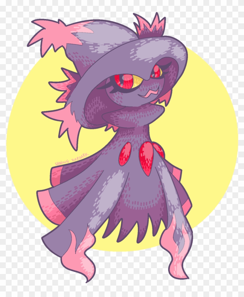 “mismagius Is A Cool Ghost ” - Cartoon, HD Png Download - 1280x1280 ...