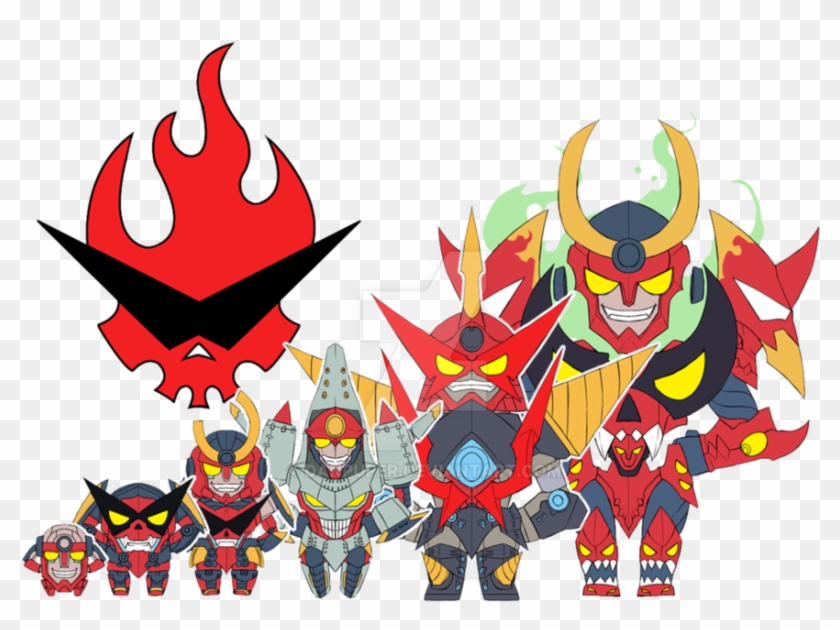 Gurren Lagann Tengen Toppa Gurren Lagann Hd Png Download