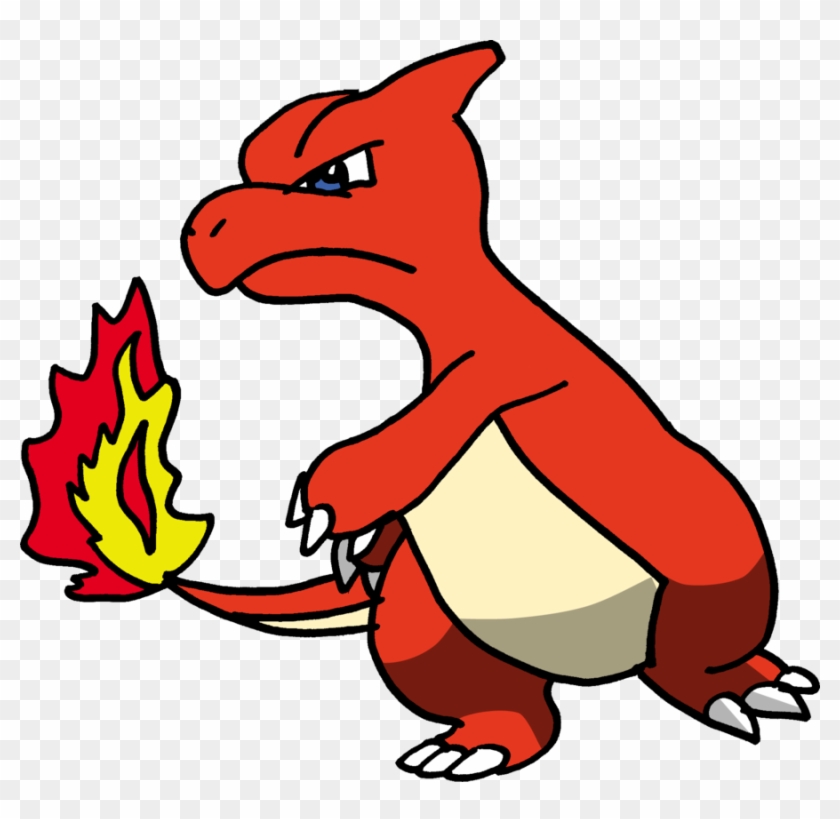 Charmeleon By Tails Pokemon Vermelho Hd Png Download 900x5 Pngfind