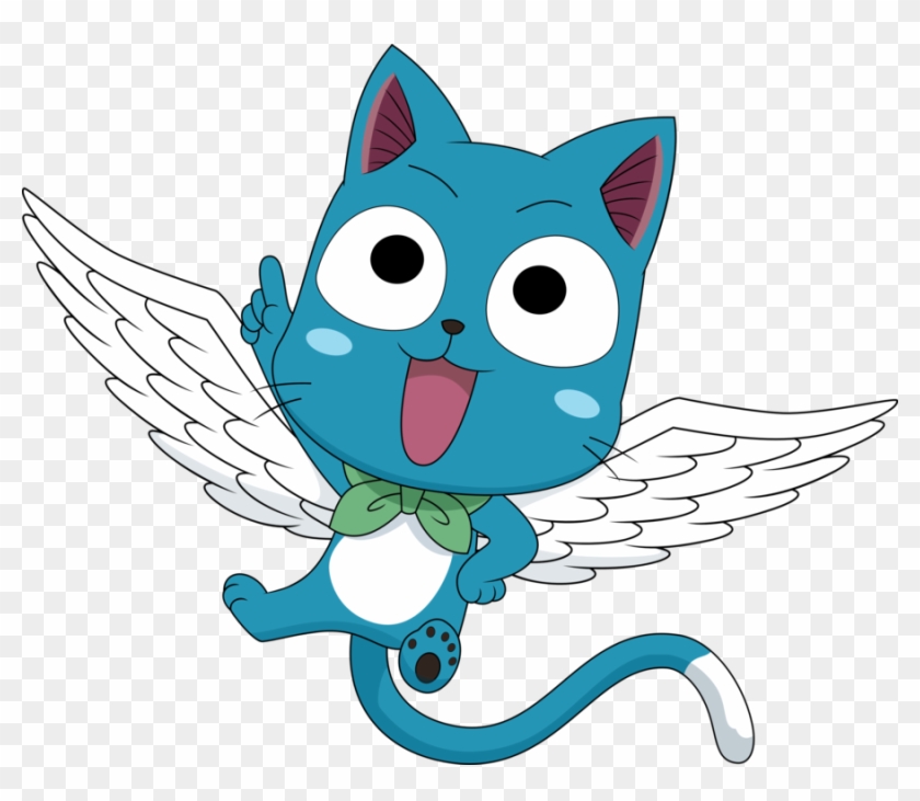 Happy Fairy Tail Png Fairy Tail Happy Transparent Png 900x741 1974057 Pngfind - fairy tail symbol roblox