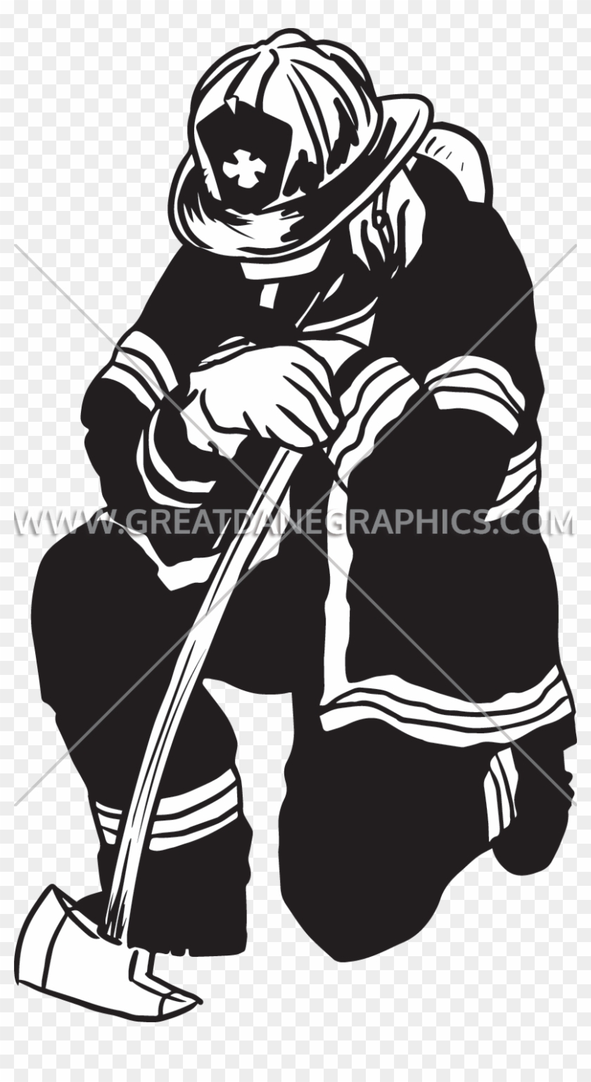 825 X 1459 12 - Black And White Firefighter, HD Png Download - 825x1459 ...