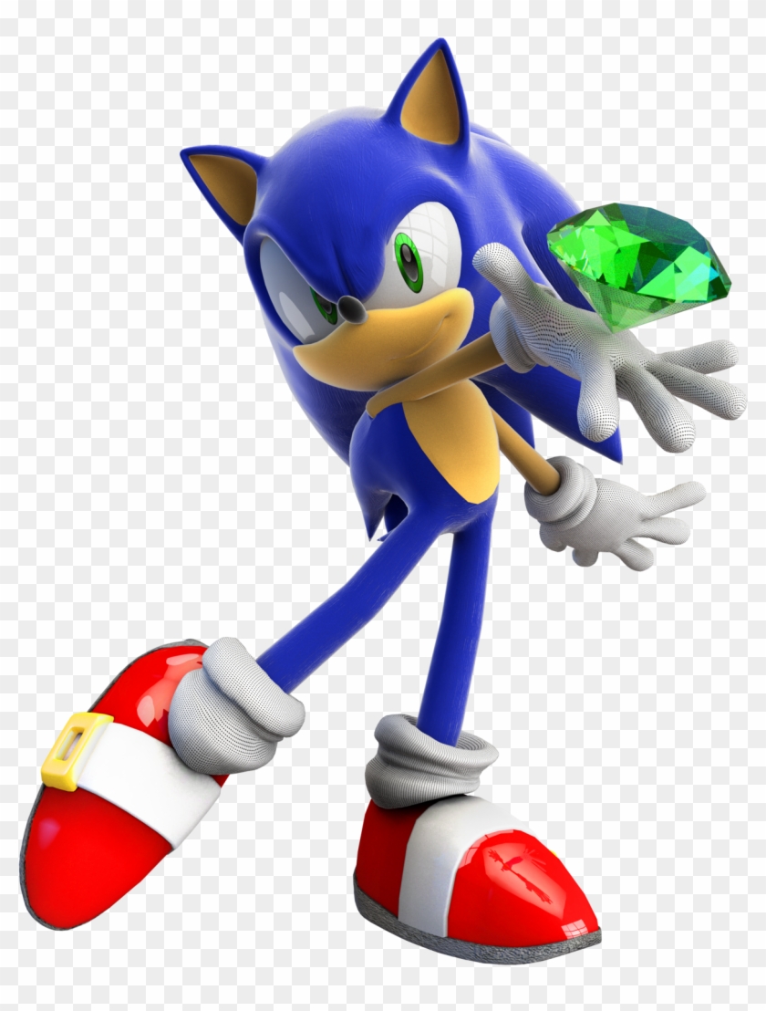 Sonic Chaos Emerald Figurine Hd Png Download 1244x15 Pngfind