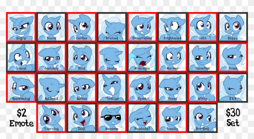 22 Inkwell Pony Great And Powerful E My Little Pony Feeling Chart Hd Png Download 1500x750 196 Pngfind