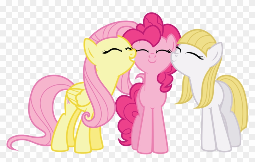 fluttershy and pinkie pie