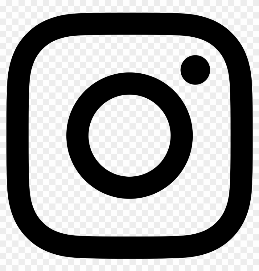 Vector Logo Instagram Hitam Putih Png