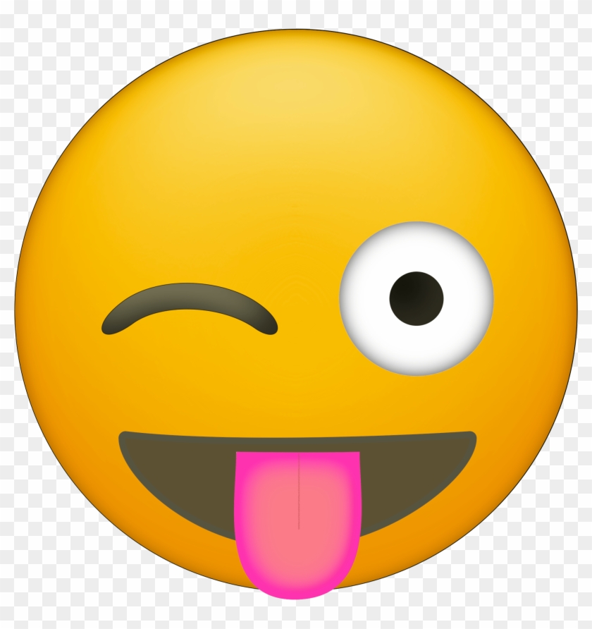 Tongue Wink Emoji Png