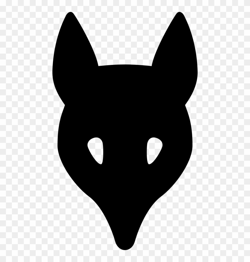 coyote head silhouette