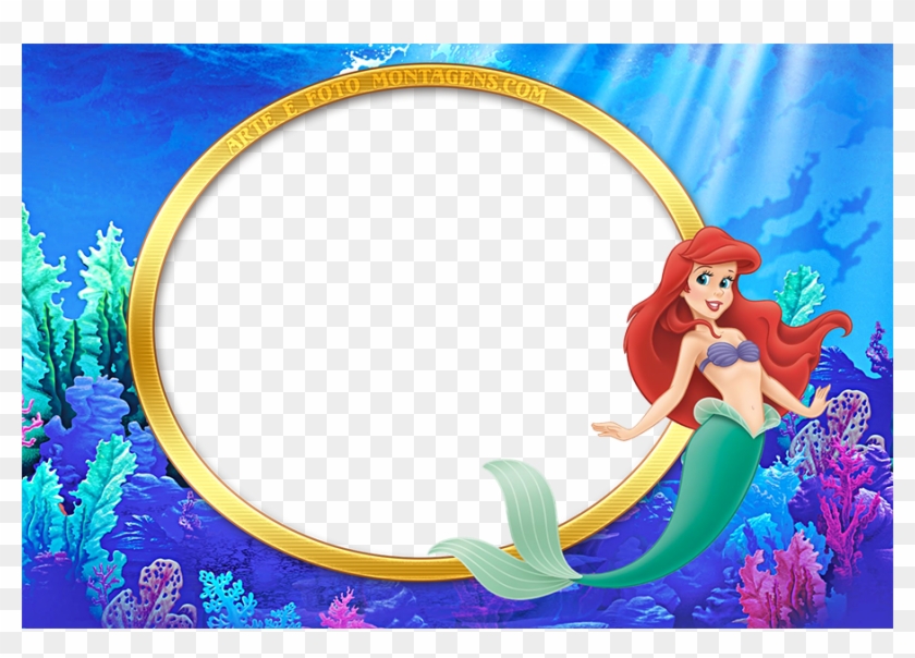 little mermaid clipart borders