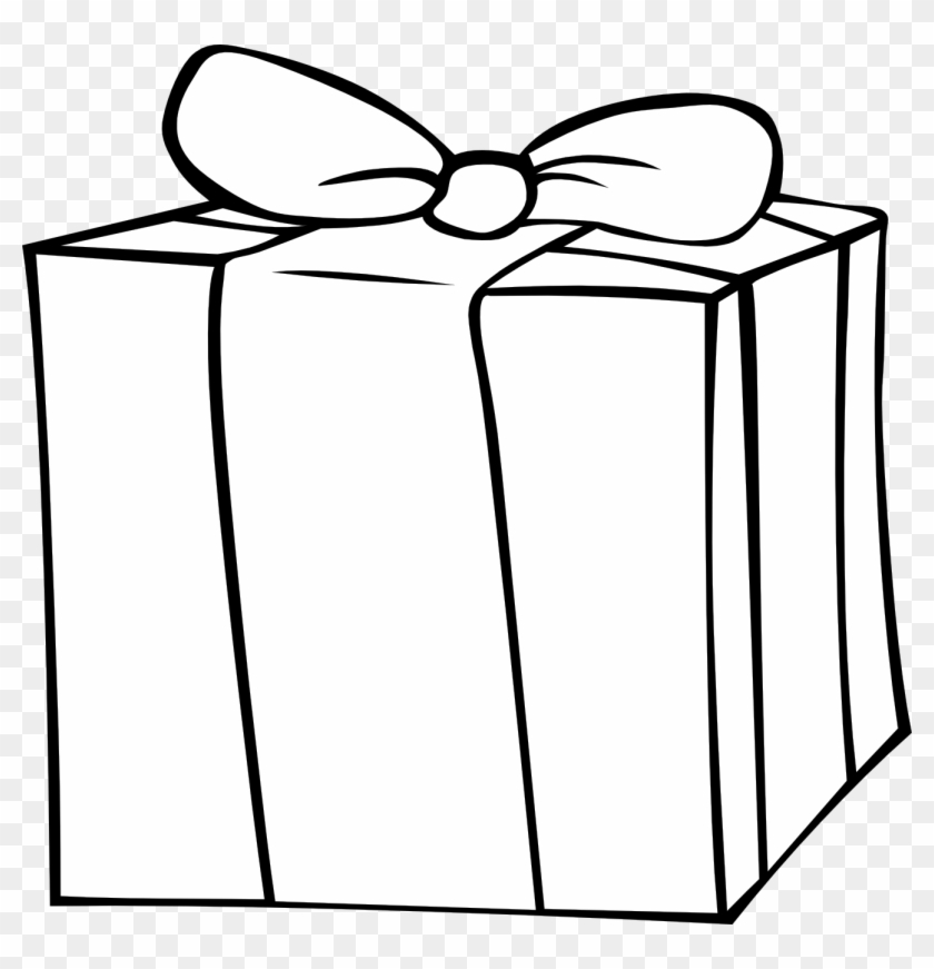 Present Outline Present Cliparts Outline Free Download - Gift Clipart