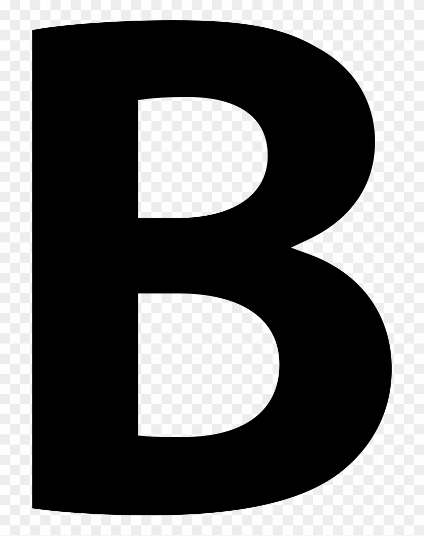 Download Bold Button Of Letter B Symbol Svg Png Icon Free Download ...
