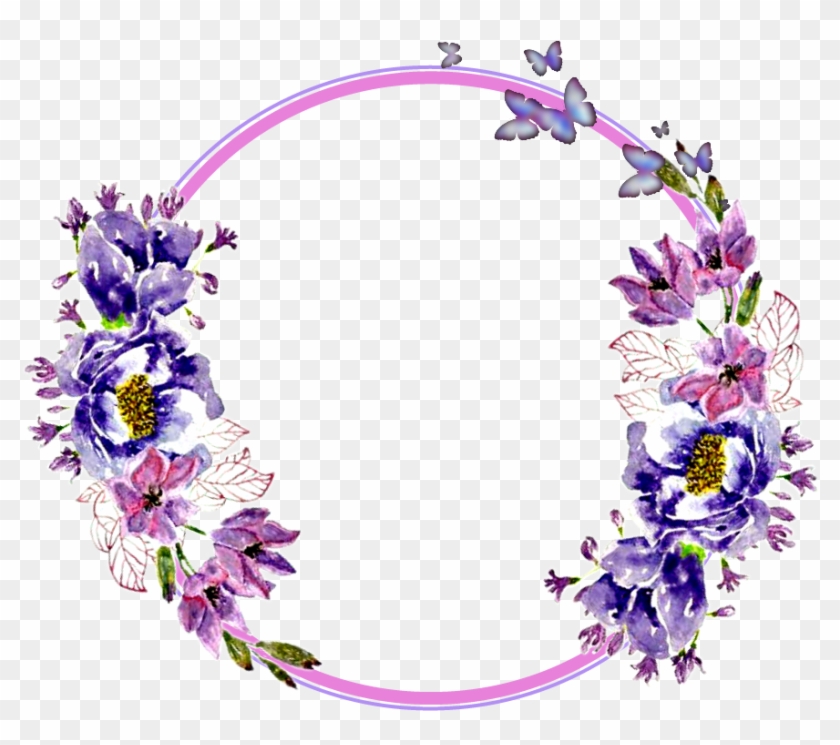 Circle Of Flowers Png Vector Psd And Clipart With Transparent | The ...