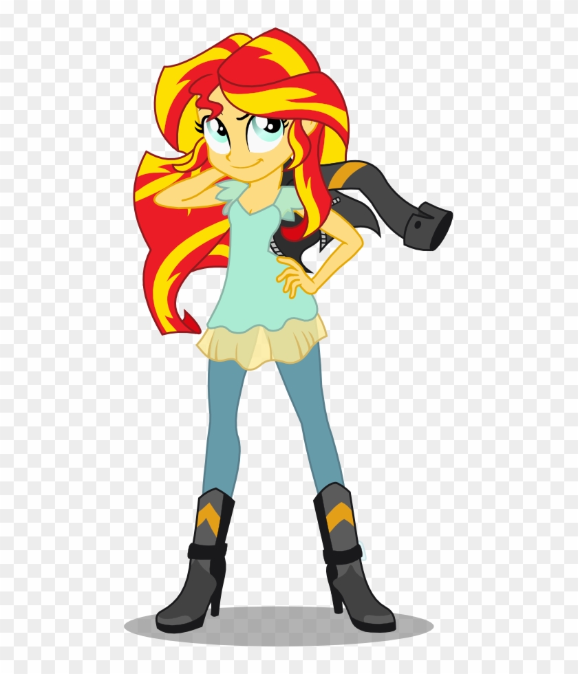 mlp rainbow rocks sunset shimmer singing