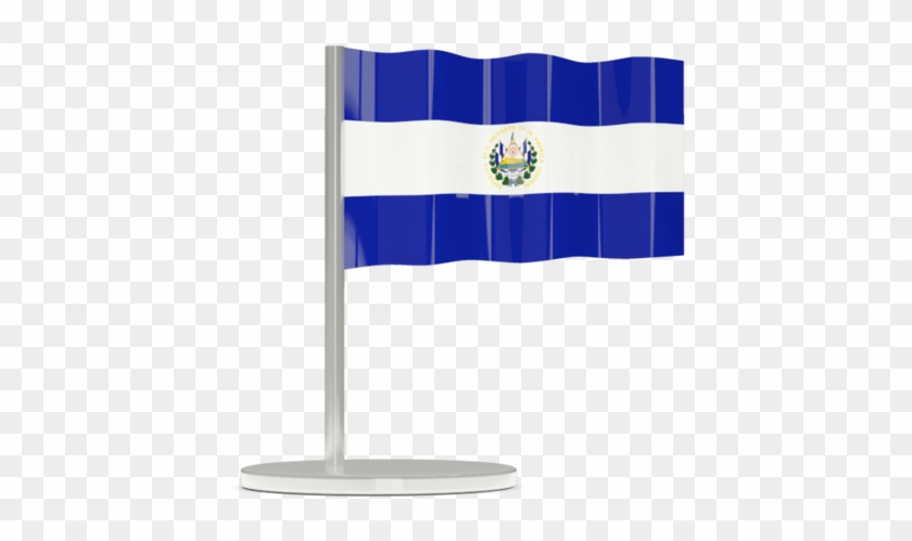 3d Waving Flag Of El Salvador - Flag Mauritius 3d Png, Transparent Png ...