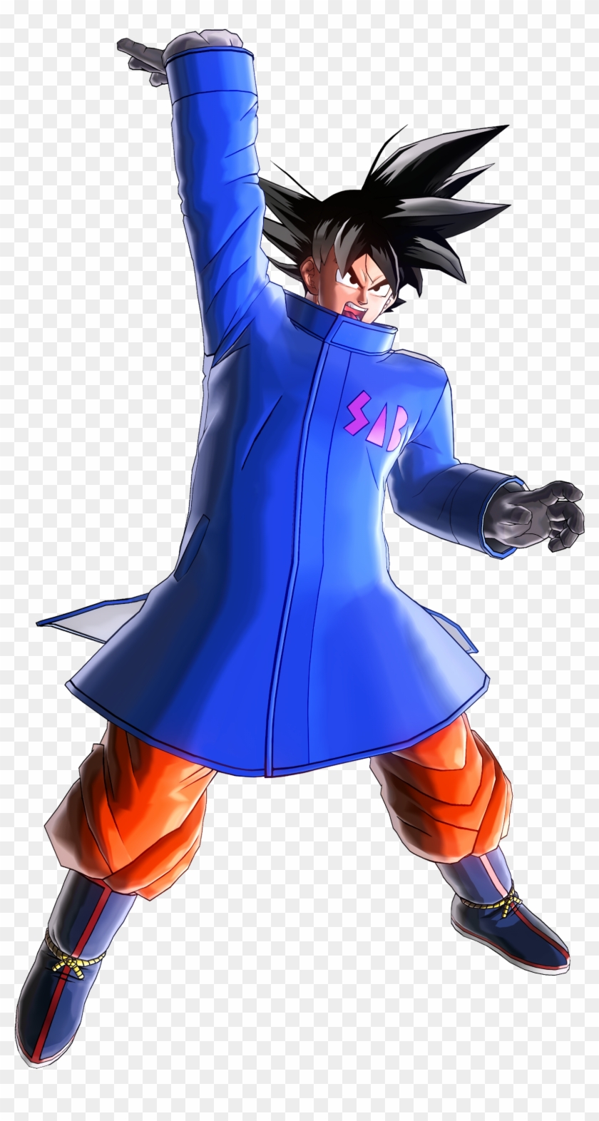 Goku Snow Suit Gogeta Blue Dragon Ball Xenoverse 2 Hd Png Download 2400x3000 2079982 Pngfind