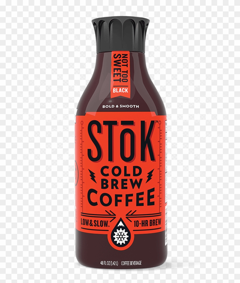 Stōk Not Too Sweet Black Cold Brew Coffee 48 Oz Cold Brew Coffee Stok Hd Png Download