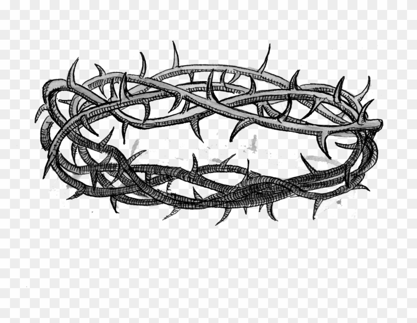 Free Free 285 Cross With Crown Of Thorns Svg SVG PNG EPS DXF File