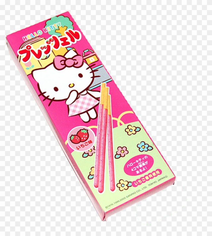 Pocky Snack Candy Japan Hellokitty Kawaii Pink Hello Kitty Hd Png Download 919x9 Pngfind