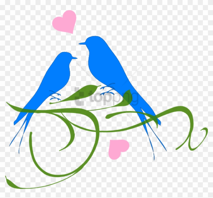 Free Png Love Birds Png Image With Transparent Background - Love Birds  Wedding Png, Png Download - 850x751(#2182066) - PngFind