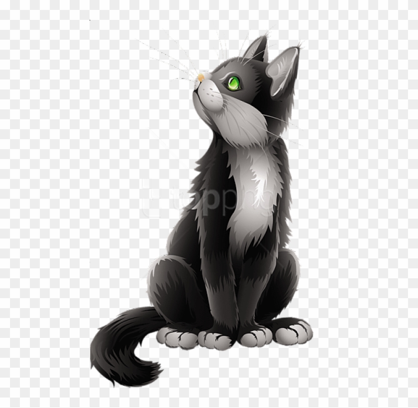 Download Cartoon Black Cat Clipart Png Photo Cartoon Cat Png Transparent Png Download 480x741 2182348 Pngfind - roblox cartoon cat decal