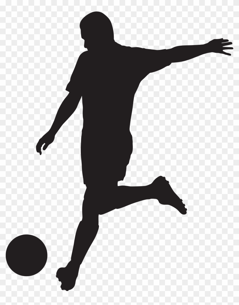 Football Player Silhouette Transparent Image, HD Png Download ...