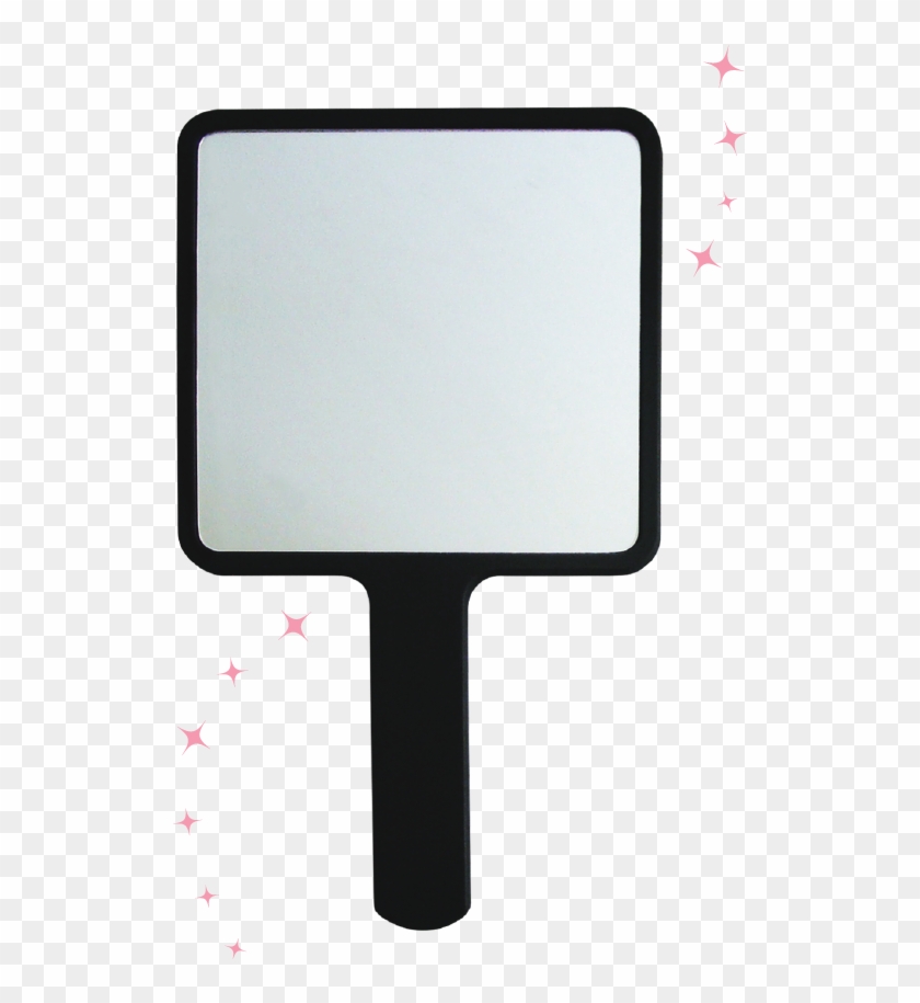 Mirror Mirror Square Hand Held HD Png Download 526x835 2190918