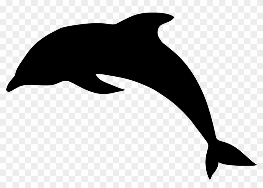 Dolphin Clipart Black And White Dolphin Clipart Black Delfin