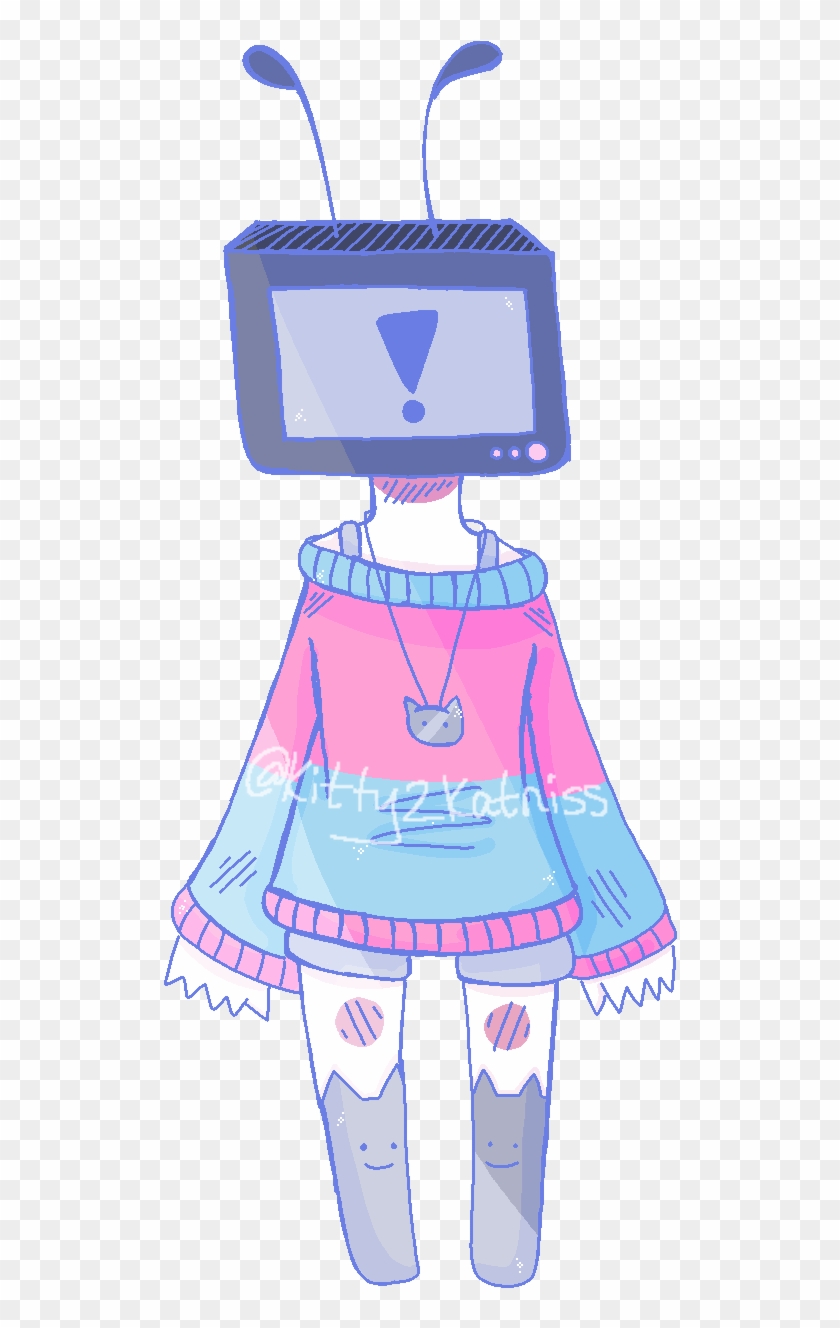 Transparent Tumblr Tv Head Anime Pictures To Pin On  Pastel Tv Head  Free  Transparent PNG Clipart Images Download
