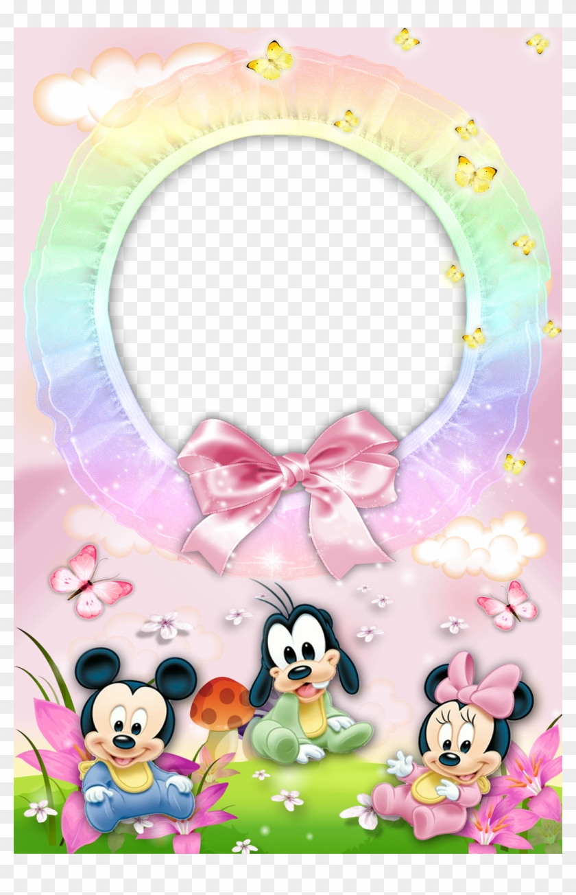 Disney Baby Photo Frame, HD Png Download - 1063x1600(#2215999) - PngFind