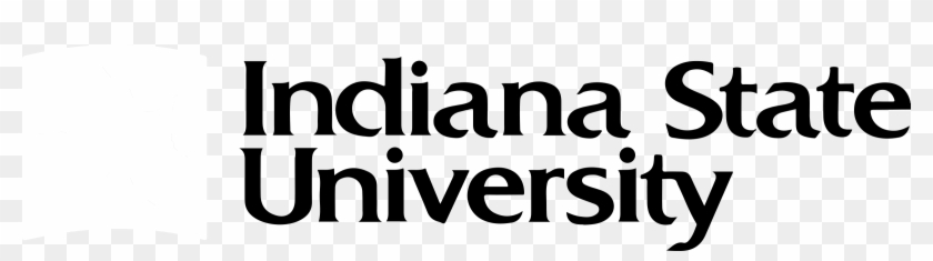 Indiana State University Logo Black And White - Human Action, HD Png ...