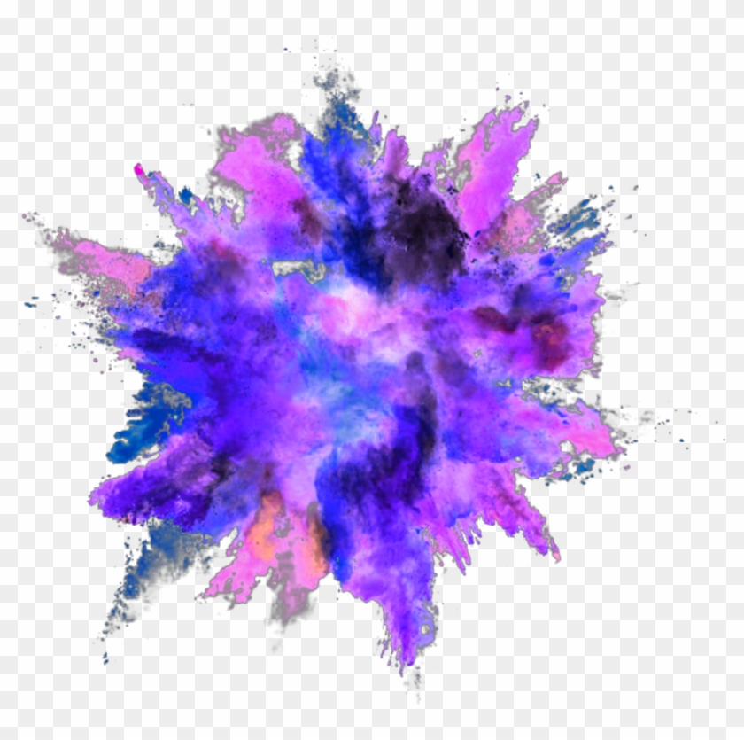 #explosion #color #powder #dust - Color Powder Explosion Png