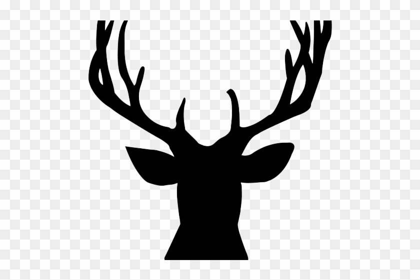 Download Dear Clipart Deer Head Deer Head Silhouette Png Transparent Png 640x480 2246163 Pngfind