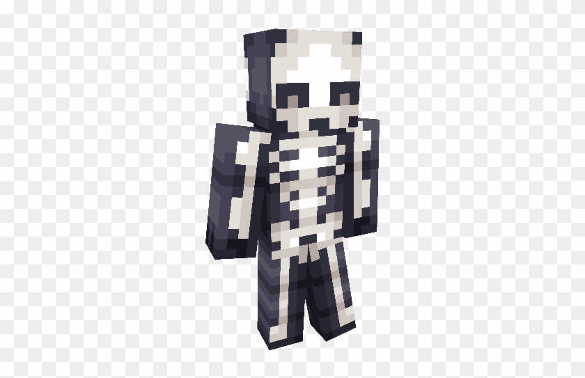 Skeleton Minecraft Girl