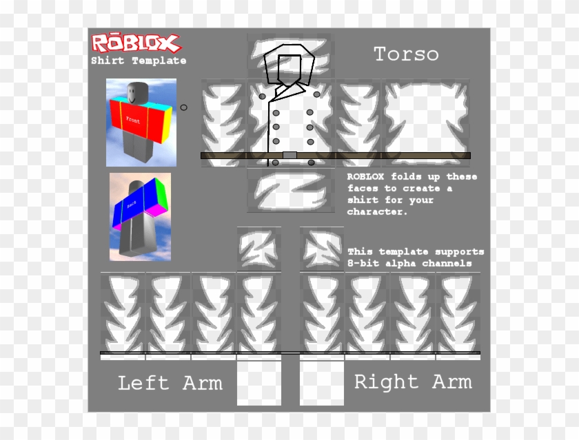 Roblox Shirt Template 2019, HD Png Download - 585x559(#2283880) - PngFind