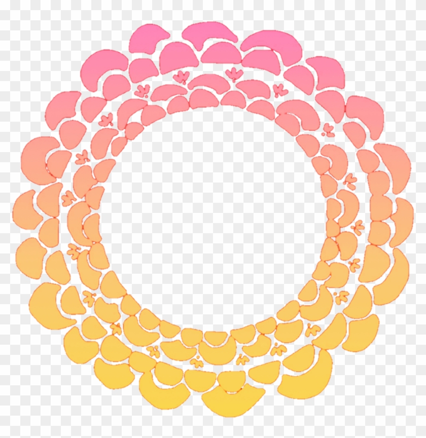 flower flowers floral round wreath frame colourful circle hd png download 1024x1024 2293406 pngfind flower flowers floral round wreath