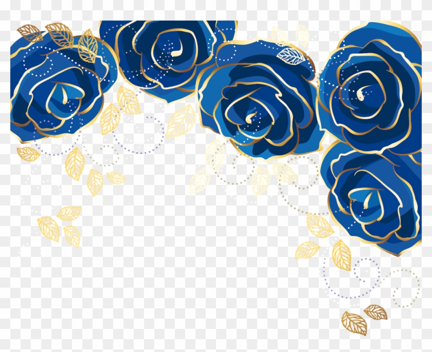 Download #rose #roses #rosesticker #midnight #gold #blue #royalblue ...