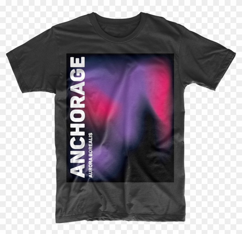 Anchorage Aurora Borealis Northern Lights T-shirt, HD Png Download ...