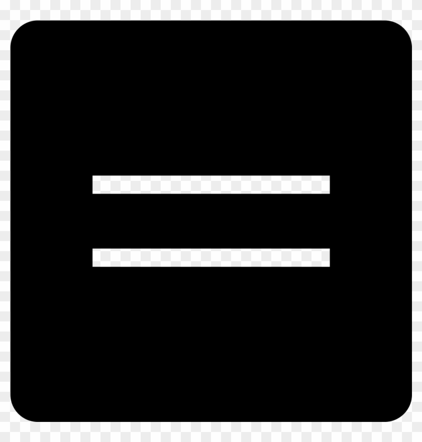 Equals Png - Sign, Transparent Png - 1600x1600(#230600) - Pngfind