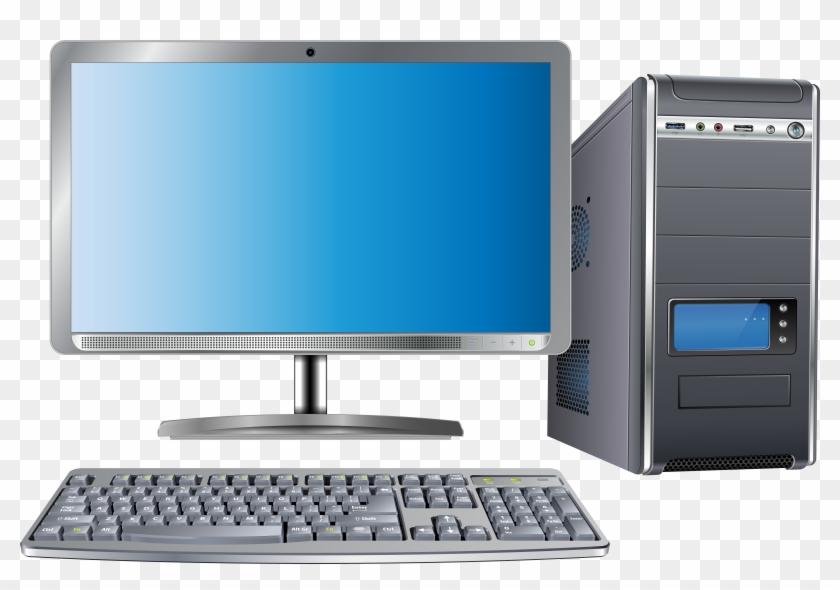 Computer Set Clip Art Png, Transparent Png - 8000x5244(#231837) - PngFind