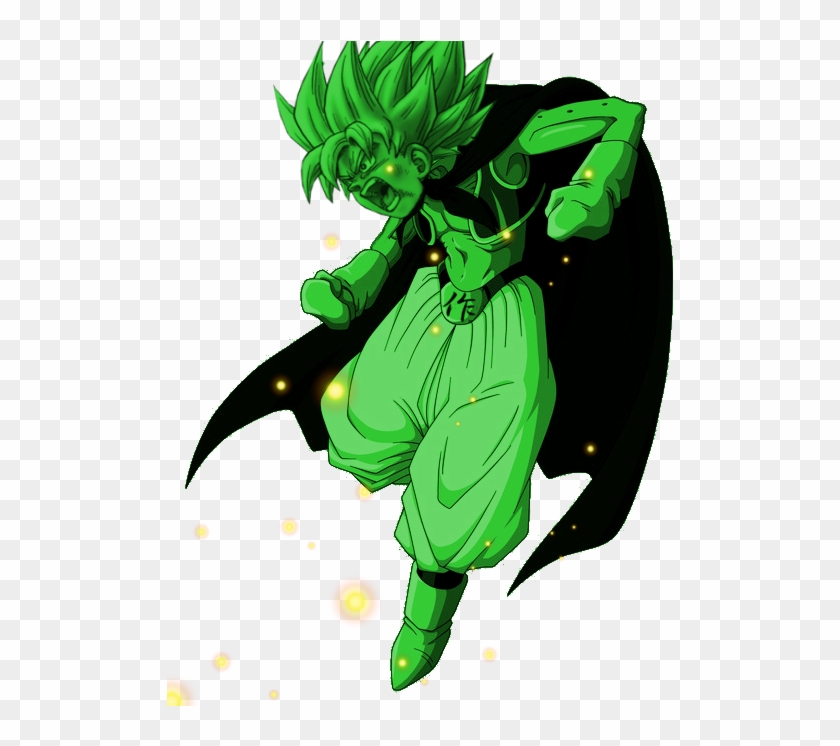 vegeta super saiyan verde