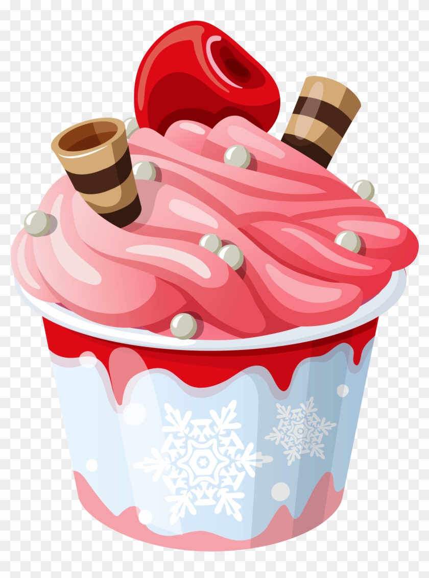 Cup Icecream Pencil And In Color Ⓒ - Ice Cream Cup Clipart, HD Png