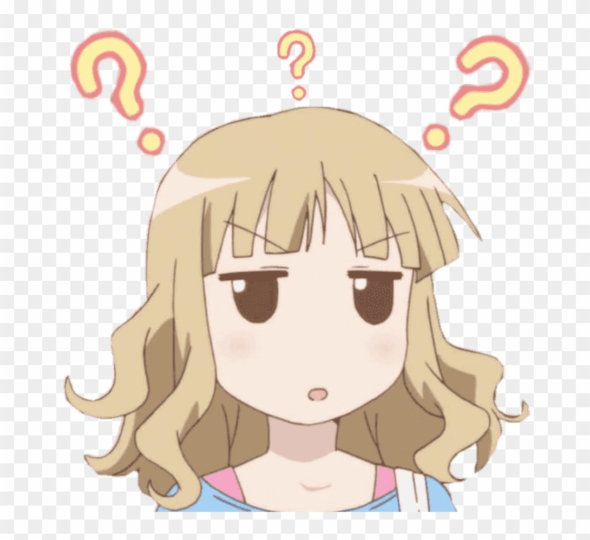 Anime Girl Confused Png, Transparent Png - 700x700(#239616) - PngFind