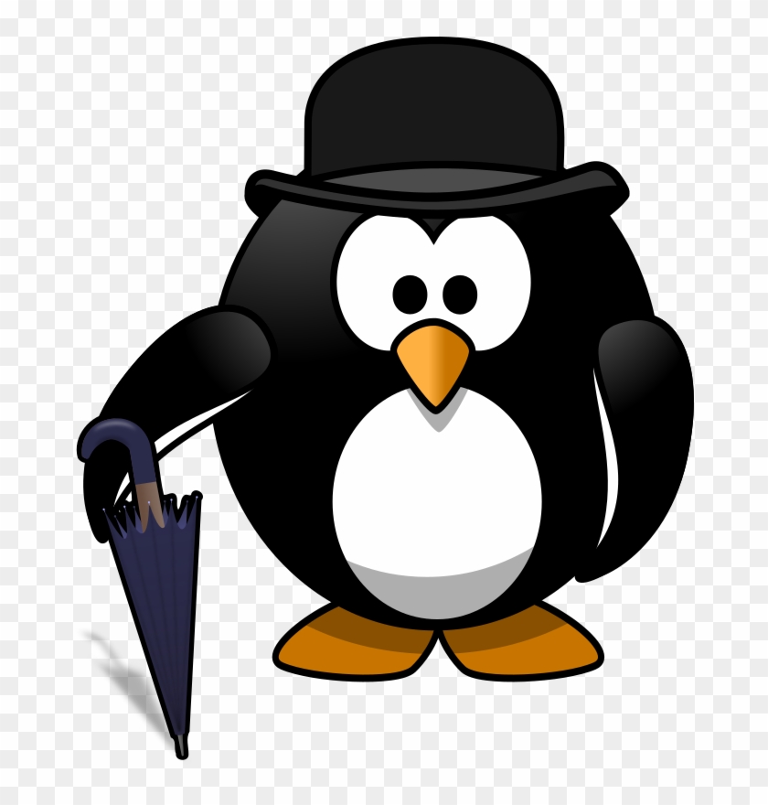 happy birthday penguin clipart