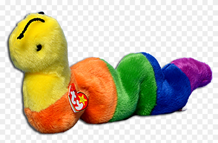 rainbow worm stuffed animal