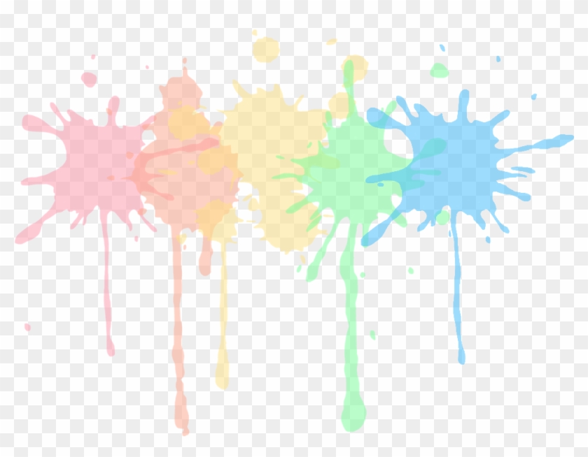 Rainbow Paint Paintslatter Dripping Splatter Freetoedit - Illustration