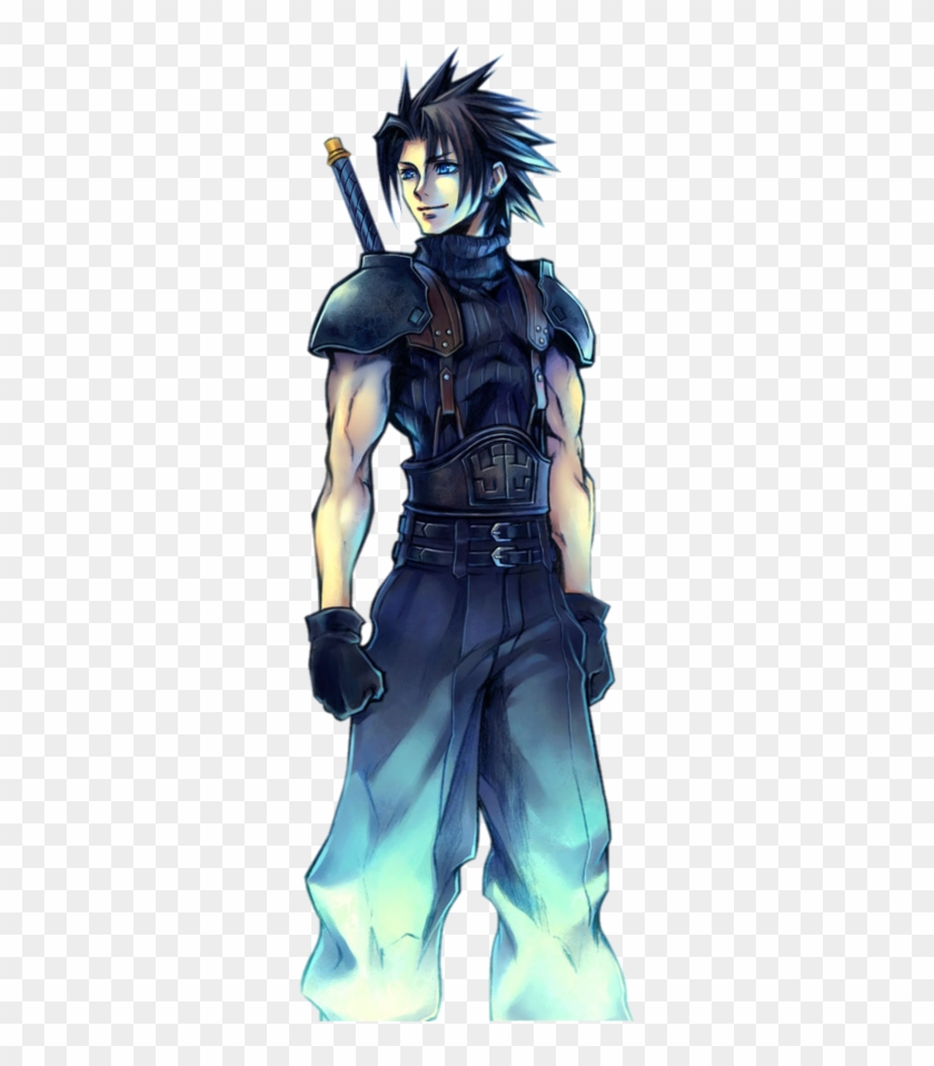 Final Fantasy Zack Anime, HD Png Download - 400x902(#2355966) - PngFind