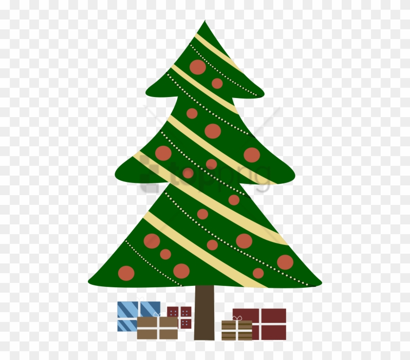 Free Png Christmas Tree Png Image With Transparent - Cartoon Christmas