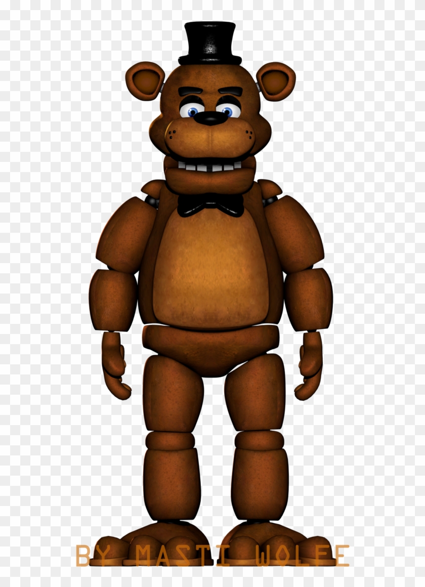 Freddy Fnaf Png - Fnaf Freddy Front View, Transparent Png - 730x1095 